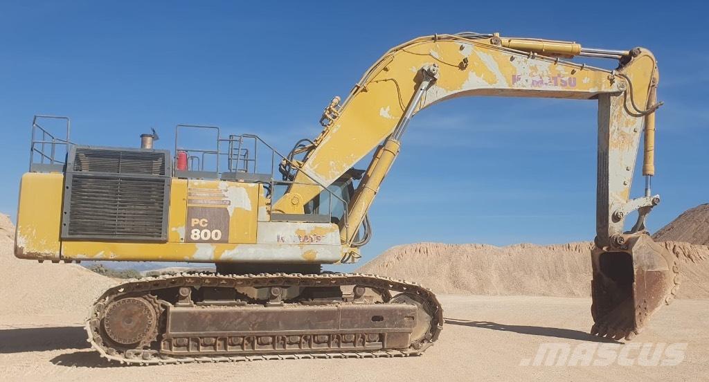 Komatsu PC 800-6 Vikšriniai ekskavatoriai