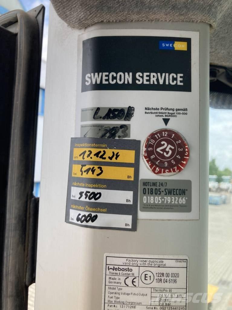 Volvo L 150 H Naudoti ratiniai krautuvai