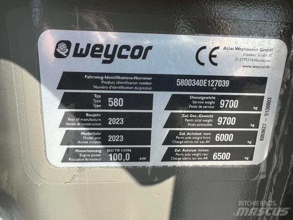 Weycor AR 580 Naudoti ratiniai krautuvai