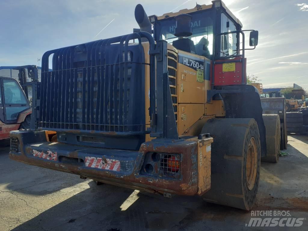 Hyundai HL 760-9 A Naudoti ratiniai krautuvai