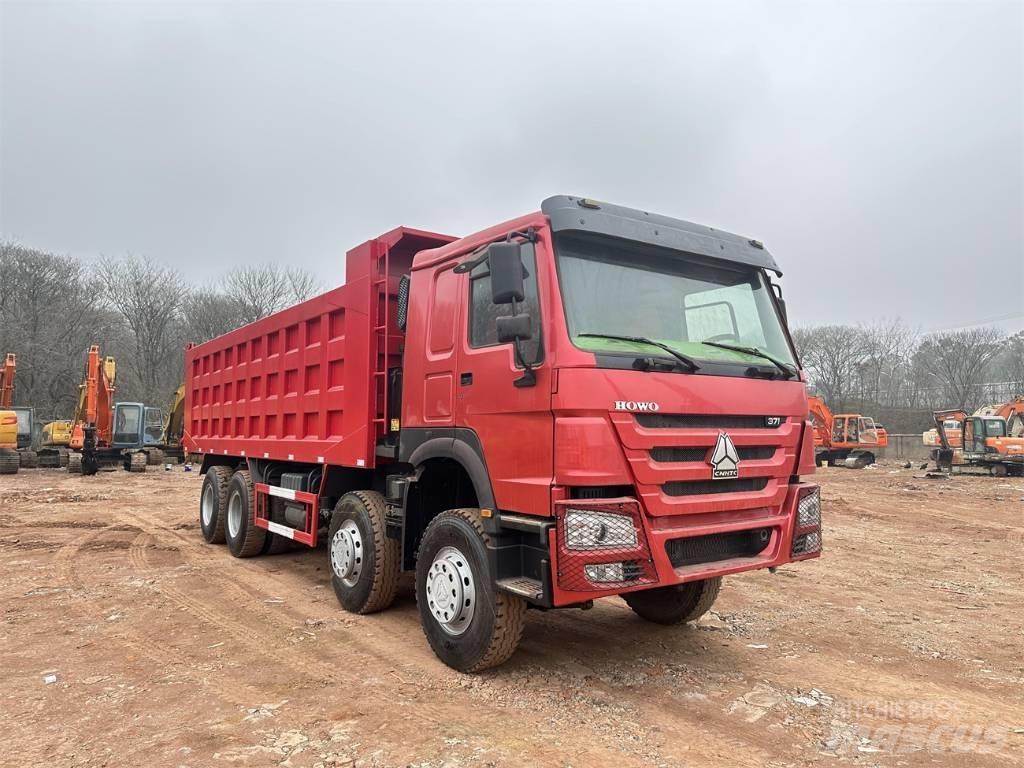 Howo 8*4 371hp Savivarčių priekabų vilkikai
