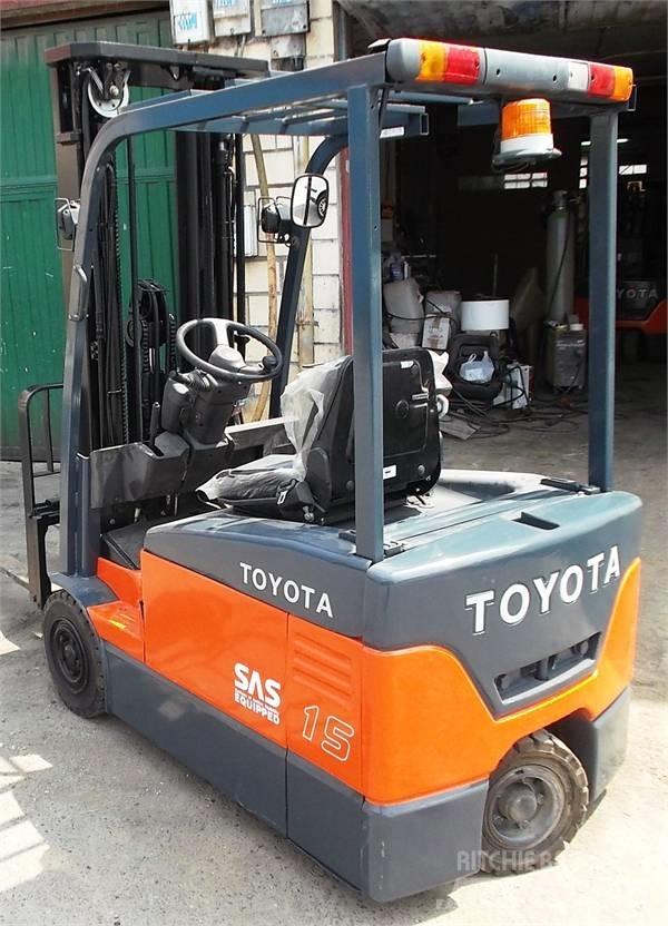 Toyota 7 FBEF 15 Elektriniai šakiniai krautuvai