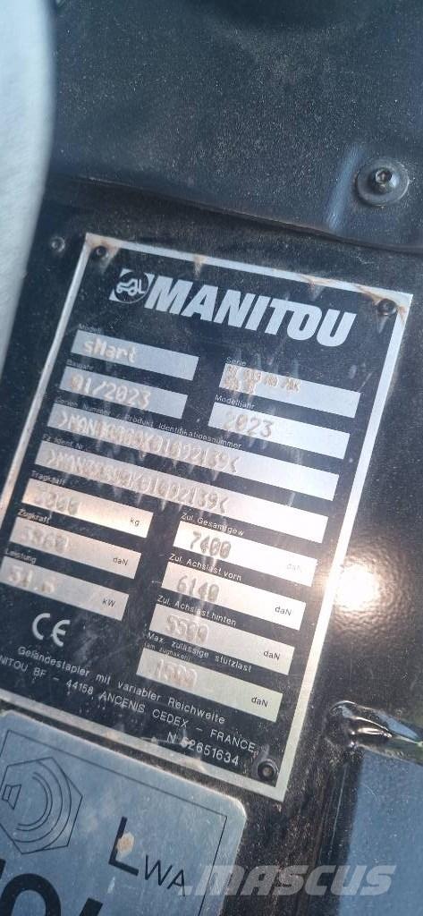 Manitou MT930 HA 75K Teleskopiniai krautuvai