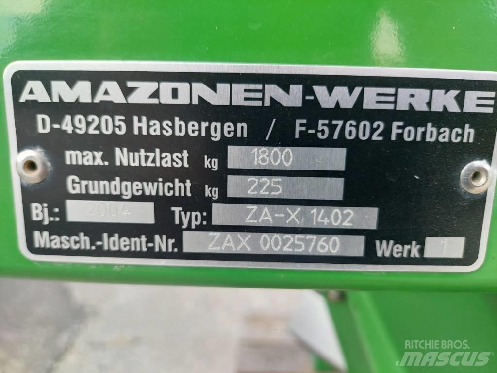 Amazone ZA-X 1402 Mineralinių trąšų barstytuvai