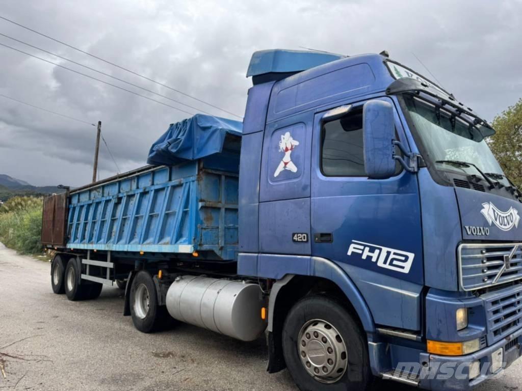 Volvo FH 12 420 Savivarčių priekabų vilkikai