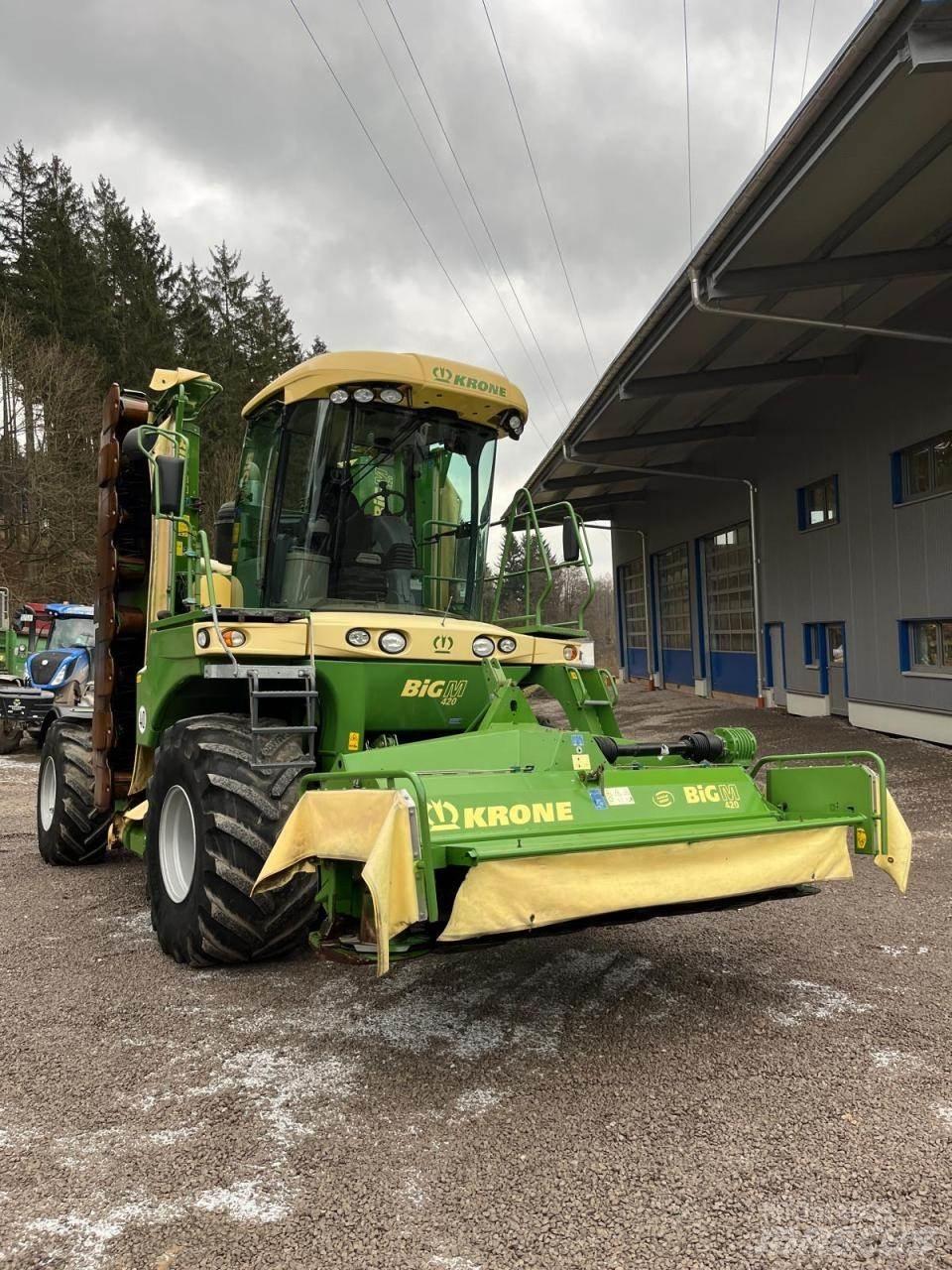 Krone Big M 420 CV Grunto gramdymo technika