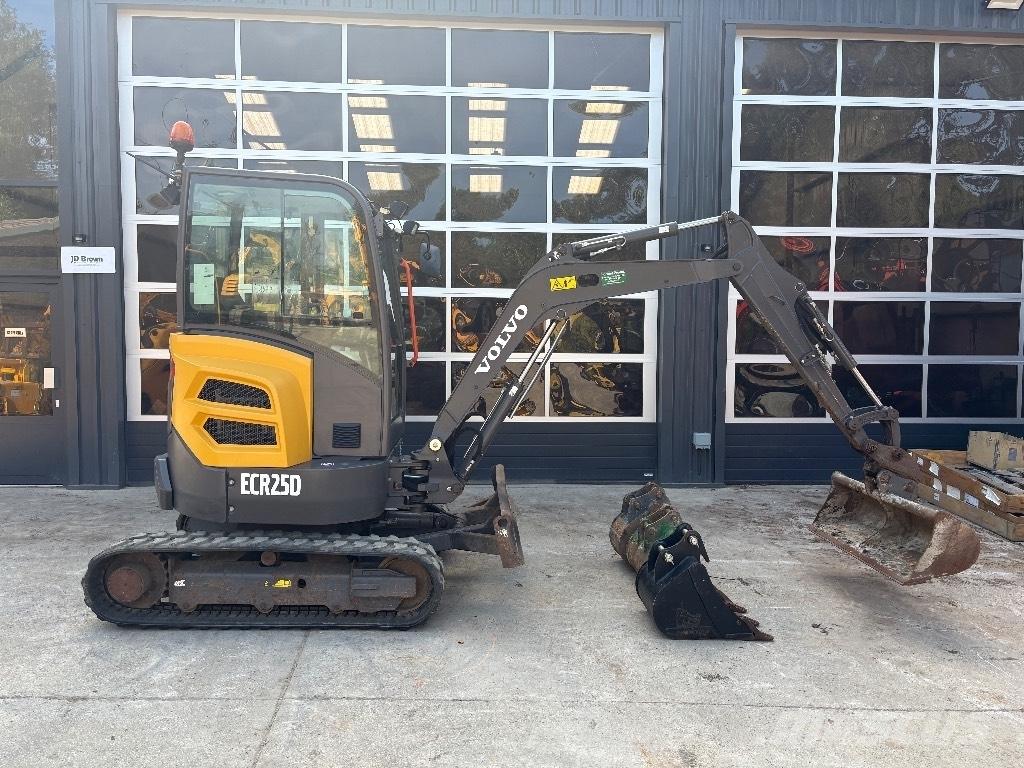 Volvo ECR 25 D Mini ekskavatoriai < 7 t