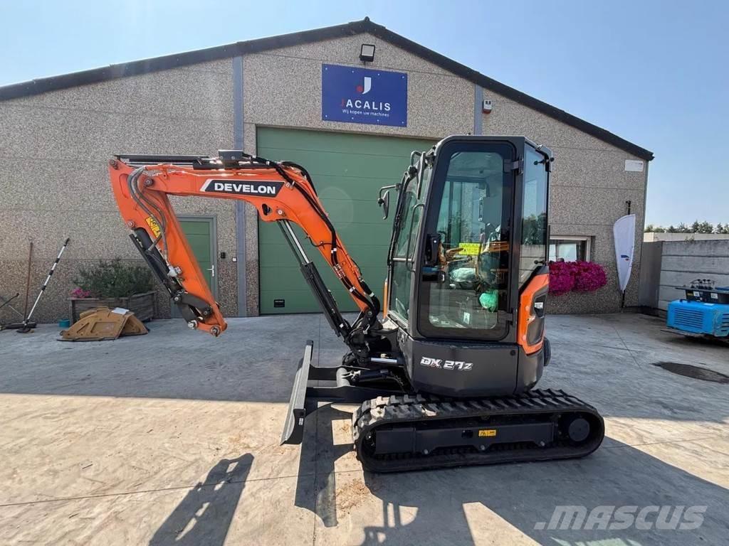 Doosan DX27Z-7 Mini ekskavatoriai < 7 t