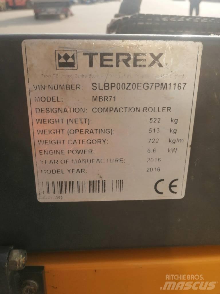 Terex MBR71 Vieno būgno volai