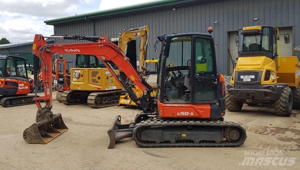 Kubota U50-5 Mini ekskavatoriai < 7 t