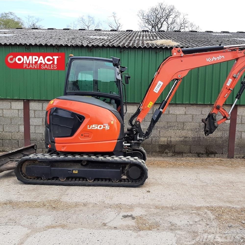 Kubota U50-5 Mini ekskavatoriai < 7 t
