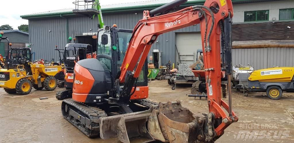 Kubota U50-5 Mini ekskavatoriai < 7 t