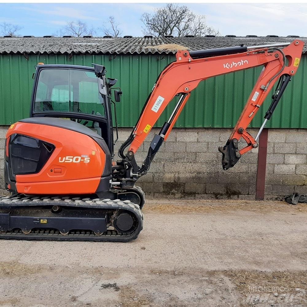 Kubota U50-5 Mini ekskavatoriai < 7 t