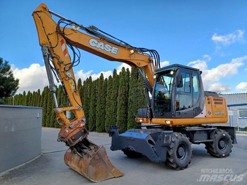 CASE WX 148 Ratiniai ekskavatoriai