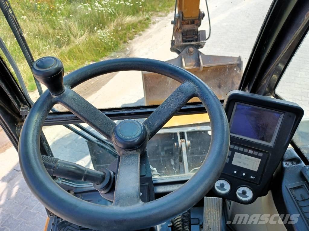 CASE WX 148 Ratiniai ekskavatoriai
