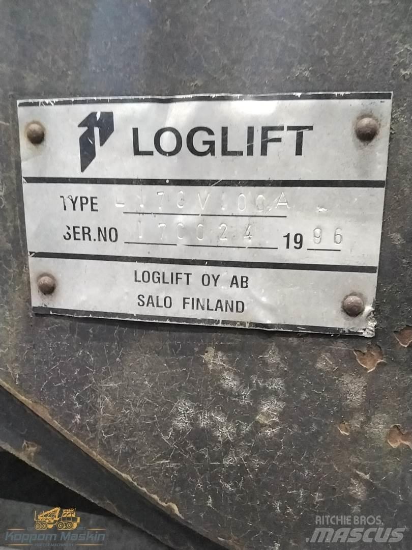 Loglift 170v Medžių kirtimo mašinų kranai