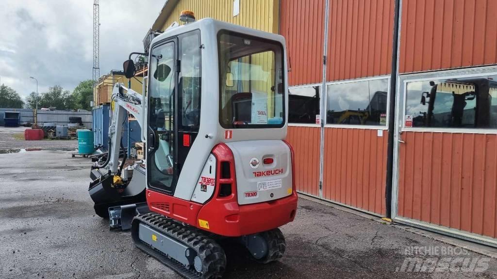 Takeuchi TB 320 Mini ekskavatoriai < 7 t