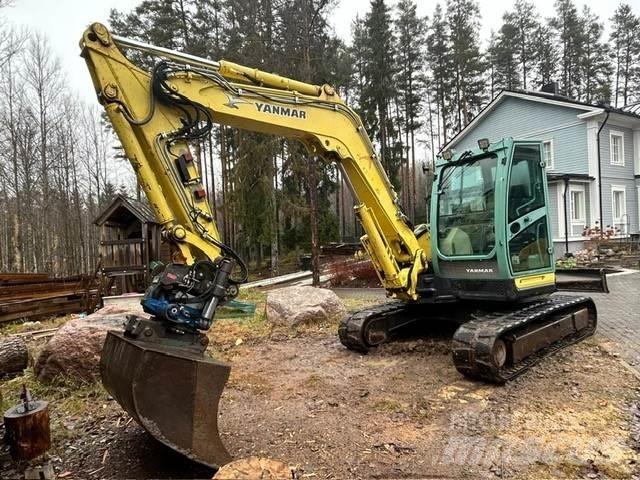Yanmar Vio 80-U Vidutinės galios ekskavatoriai 7-12 t