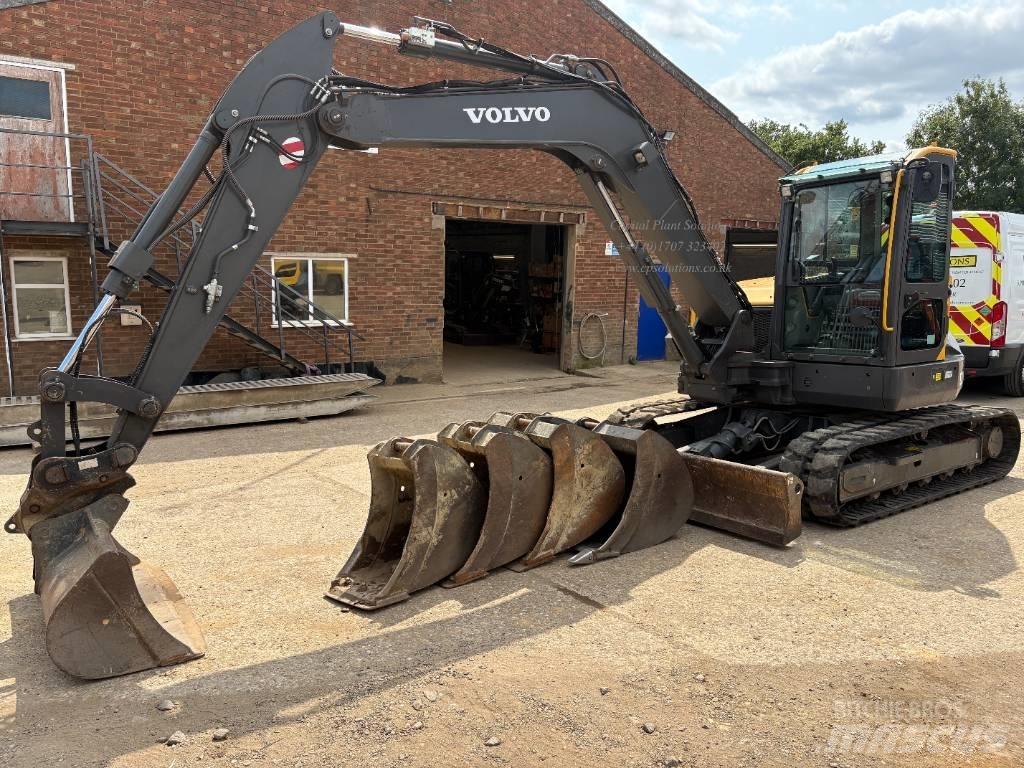 Volvo ECR 88 D PRO Vidutinės galios ekskavatoriai 7-12 t