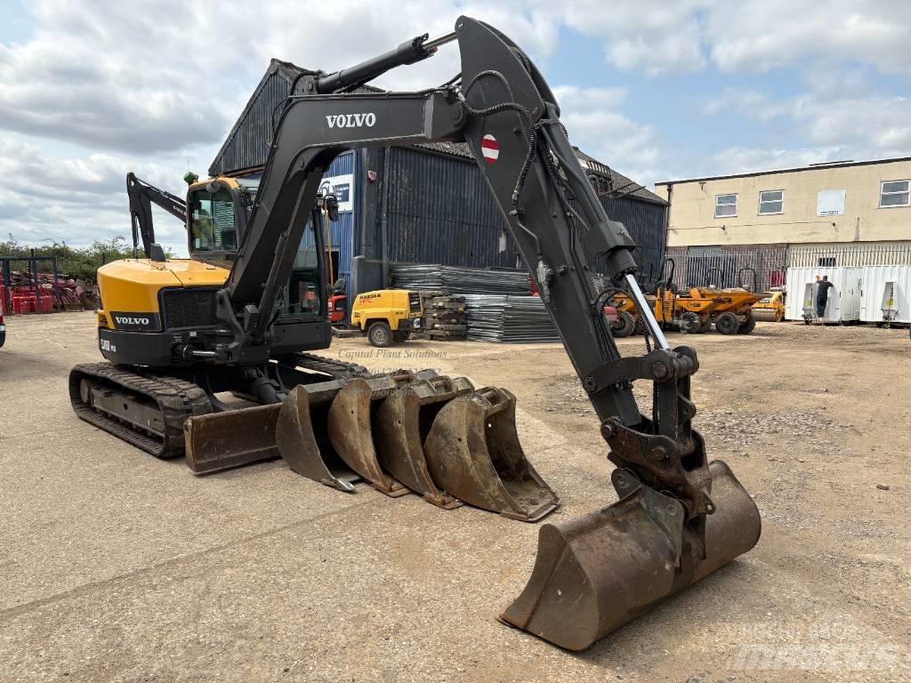 Volvo ECR 88 D PRO Vidutinės galios ekskavatoriai 7-12 t