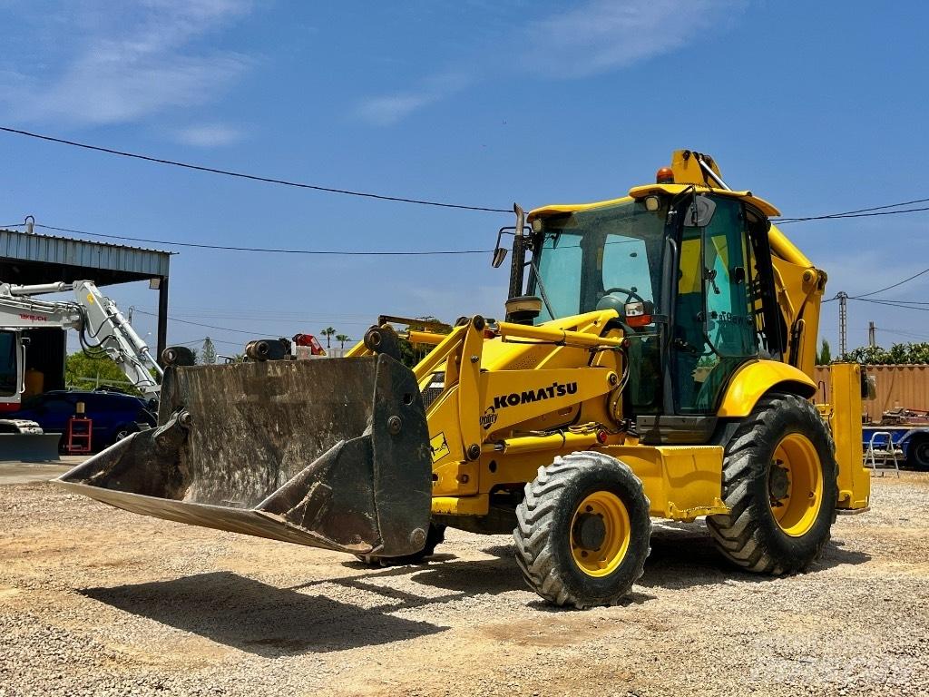 Komatsu WB 97 R Ekskavatoriniai krautuvai