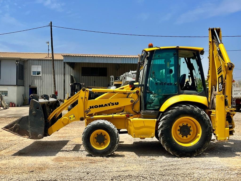 Komatsu WB 97 R Ekskavatoriniai krautuvai