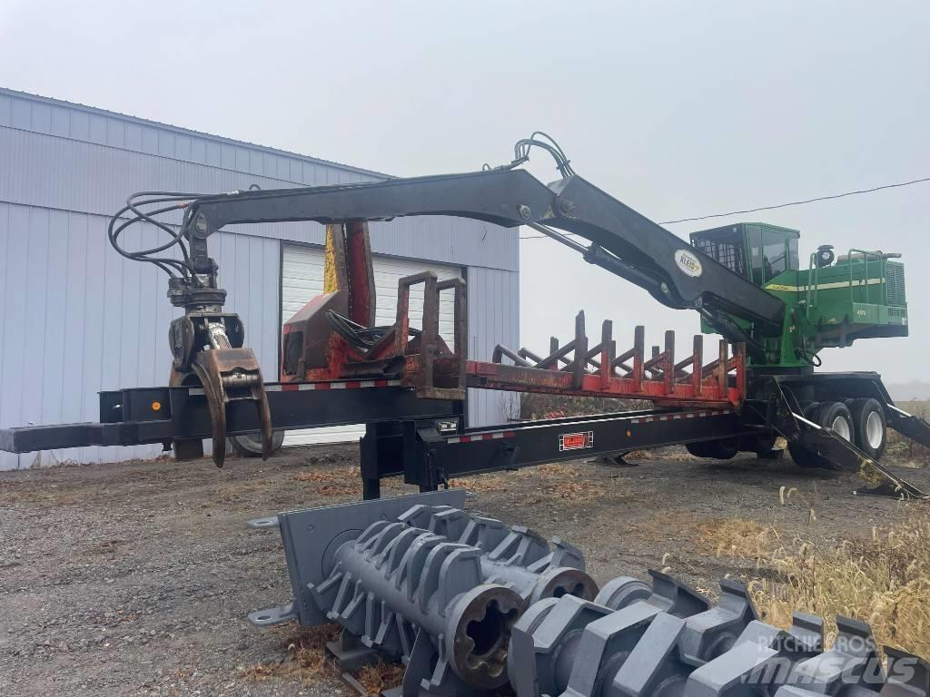 John Deere 437 D Strėliniai krautuvai