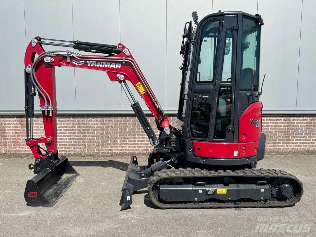 Yanmar VIO26 Mini ekskavatoriai < 7 t