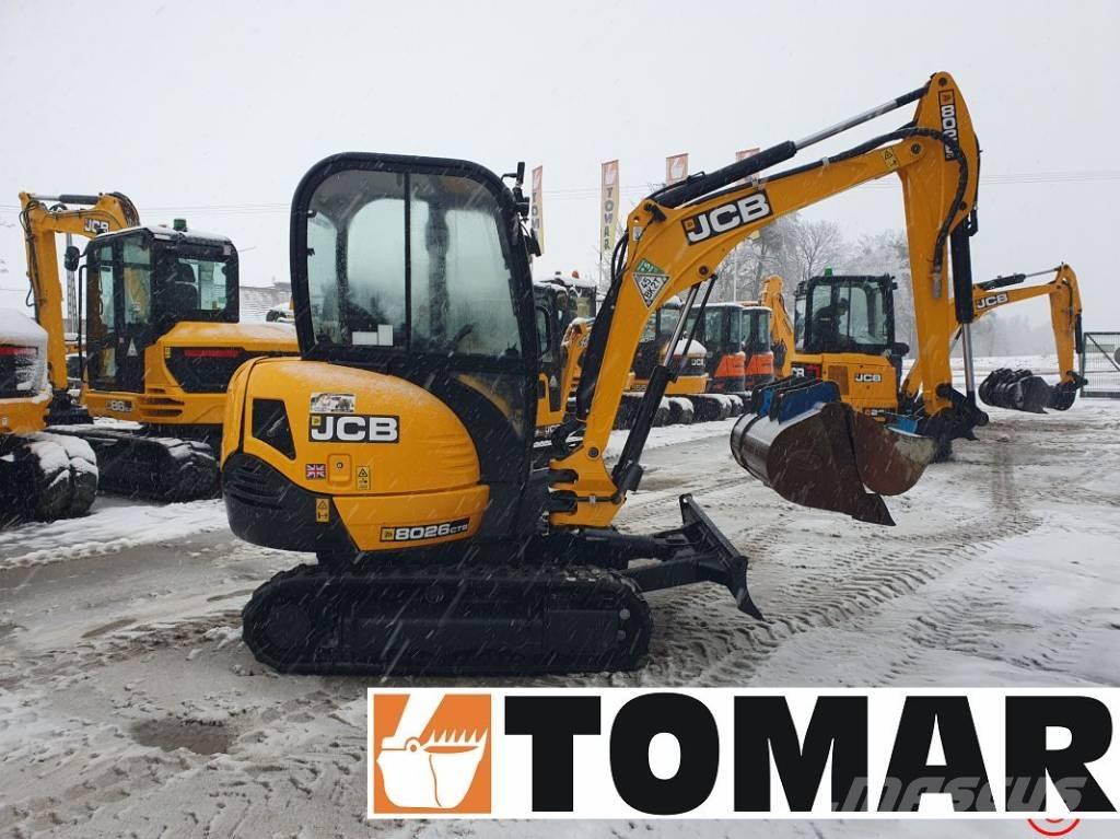 JCB 8026 CTS Mini ekskavatoriai < 7 t