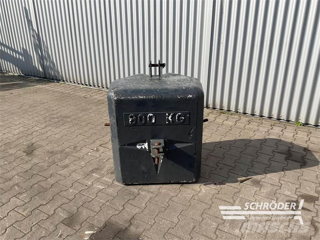  800 KG STAHLBETON Kiti naudoti traktorių priedai