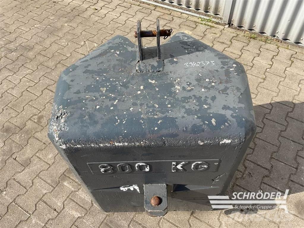  800 KG STAHLBETON Kiti naudoti traktorių priedai