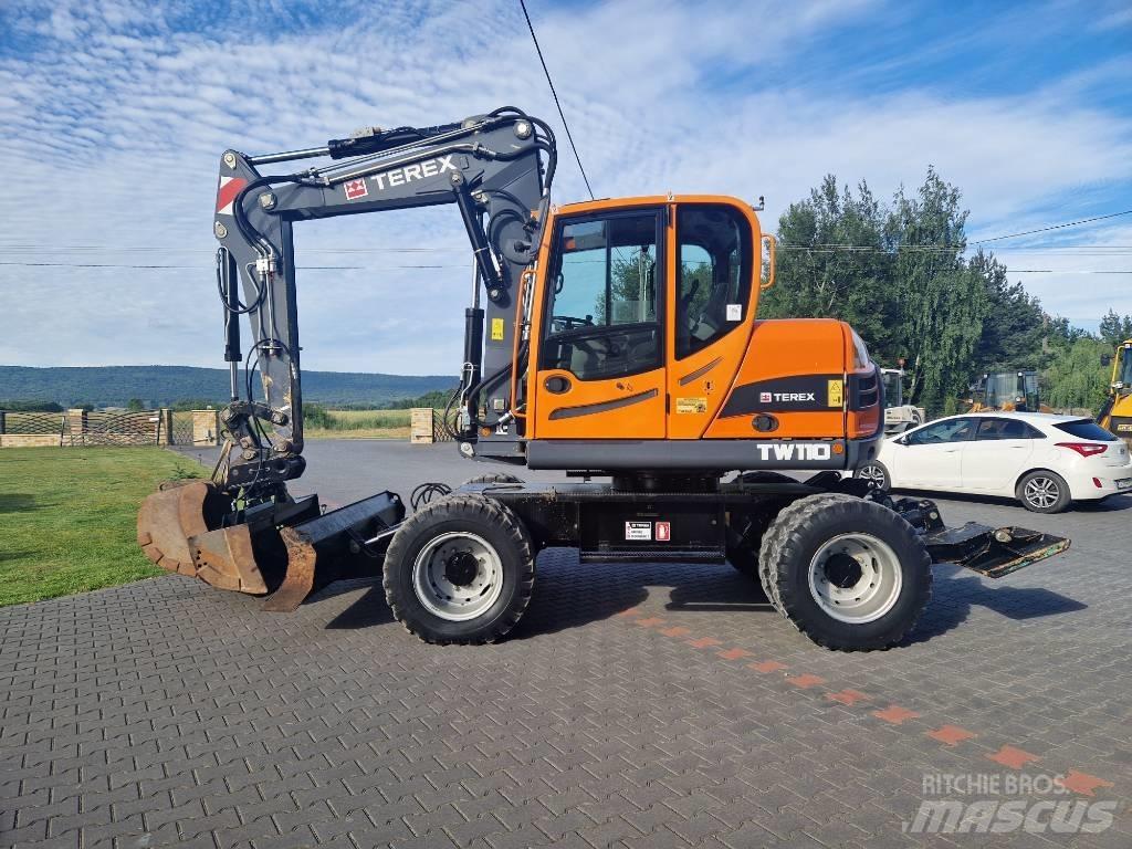 Terex TW 110 Ratiniai ekskavatoriai