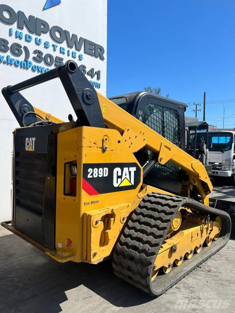 CAT 289D Krautuvai su šoniniu pasukimu