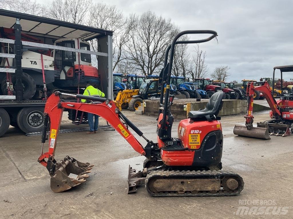 Kubota U 10-3 Mini ekskavatoriai < 7 t