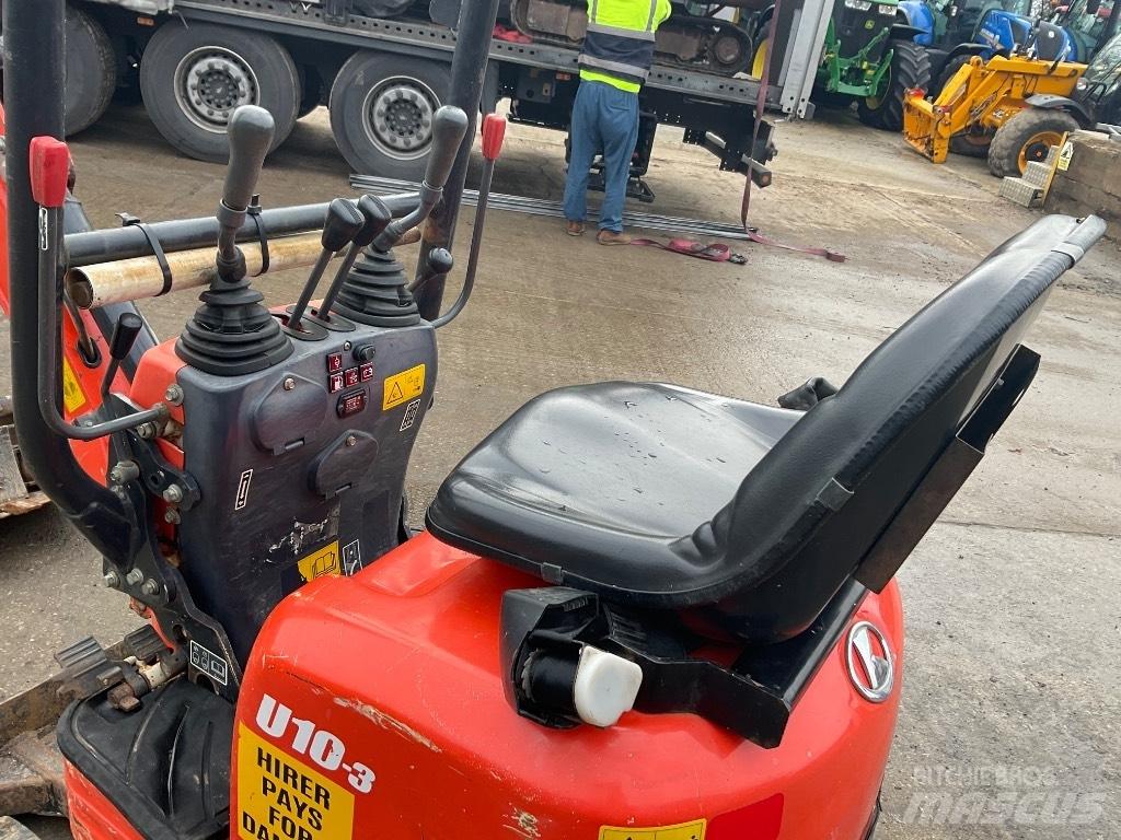 Kubota U 10-3 Mini ekskavatoriai < 7 t
