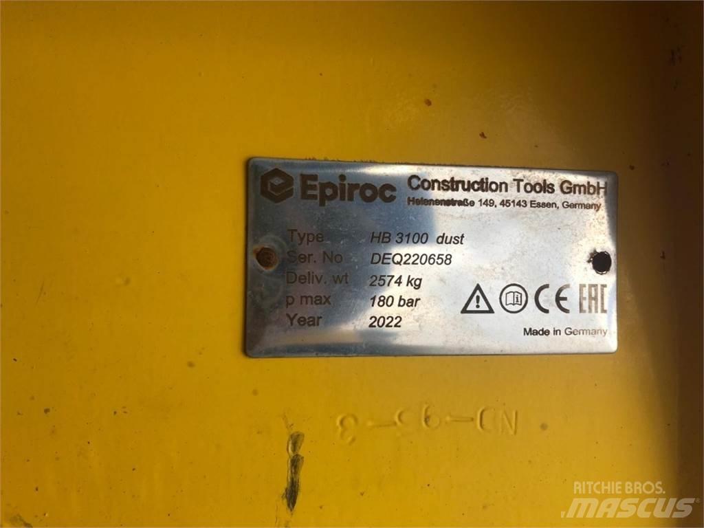 Epiroc HB3100 Dust Hidrauliniai kūjai / Trupintuvai