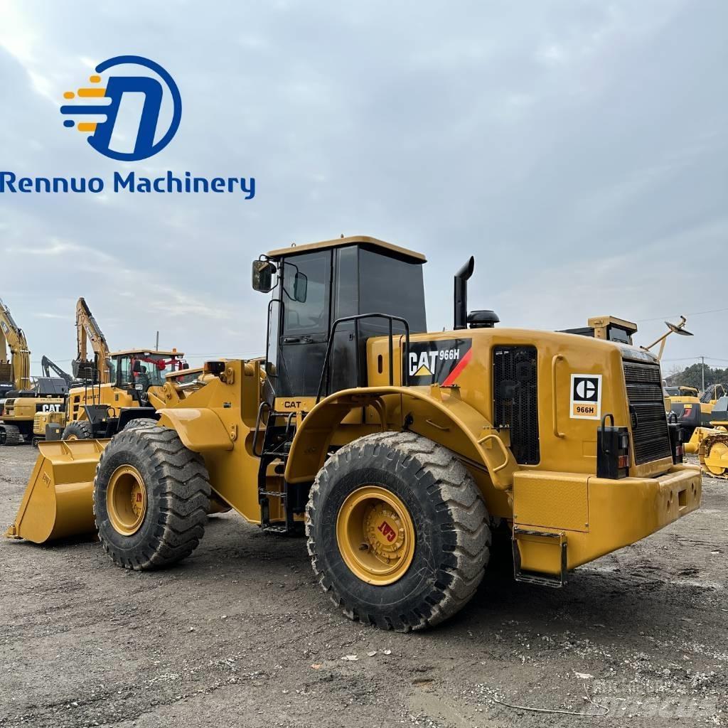 CAT 966 H St VZO Naudoti ratiniai krautuvai