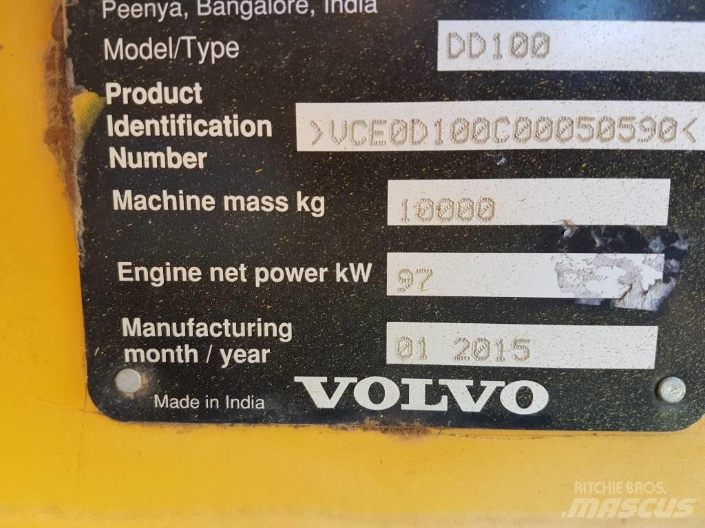 Volvo DD100 Porinių būgnų volai