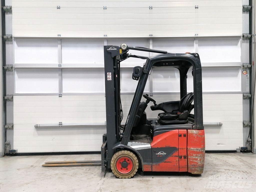 Linde E12-02 Elektriniai šakiniai krautuvai