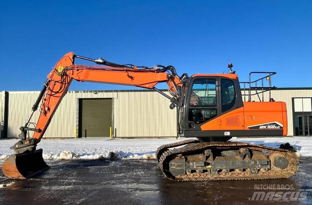 Develon DX160LC-7K Vikšriniai ekskavatoriai