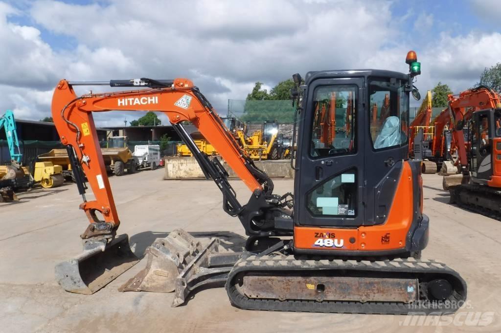 Hitachi ZX 48 U-6 Mini ekskavatoriai < 7 t