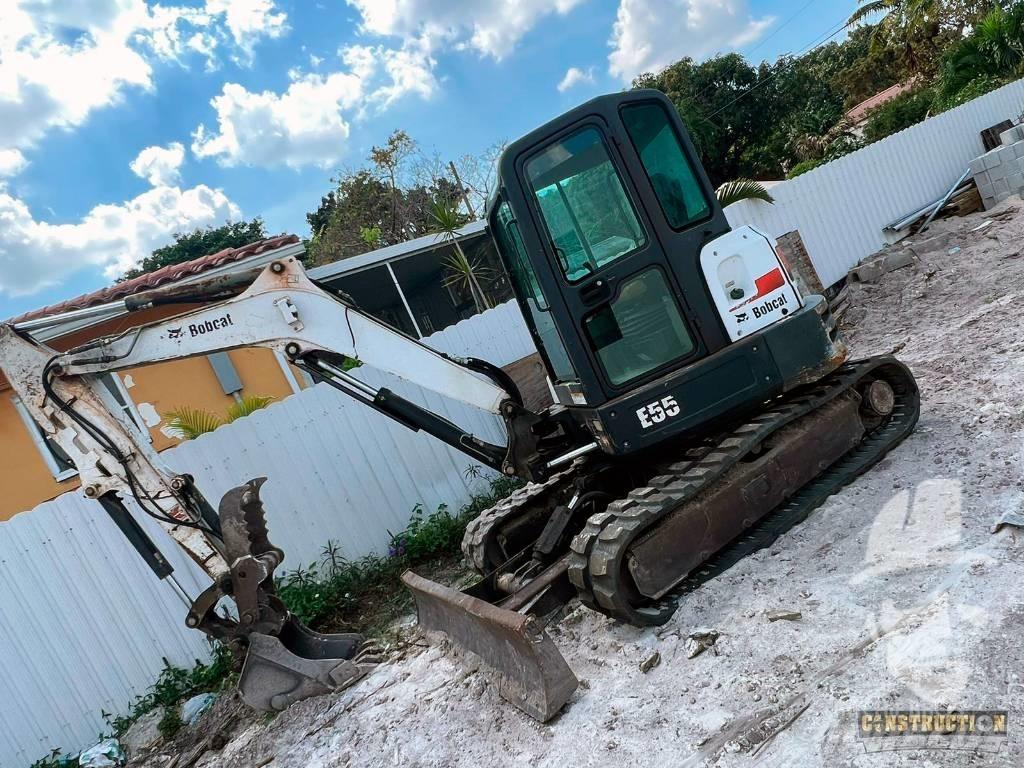 Bobcat E 55 Mini ekskavatoriai < 7 t