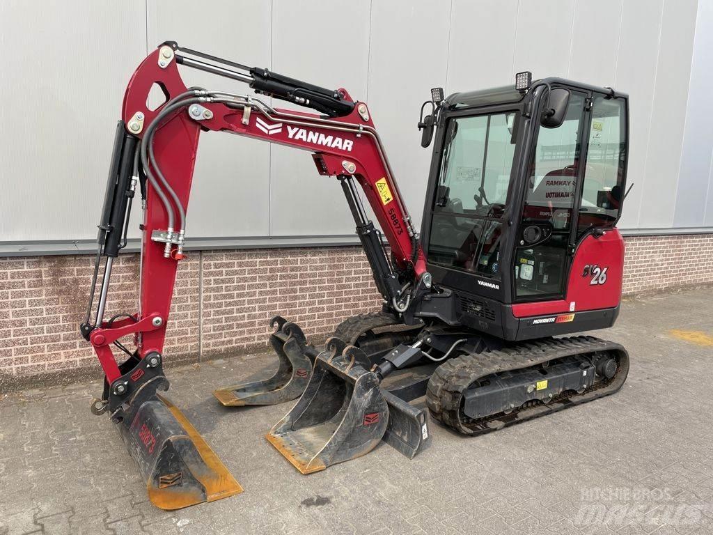 Yanmar SV26 Mini ekskavatoriai < 7 t
