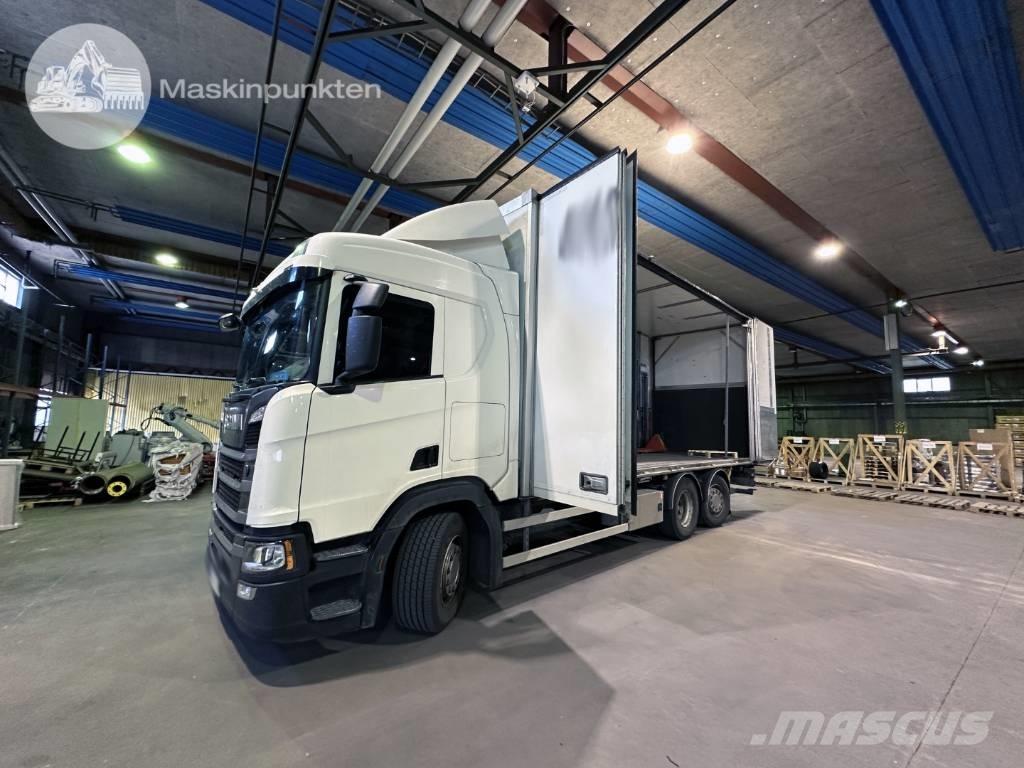 Scania R 450 Sunkvežimiai su dengtu kėbulu