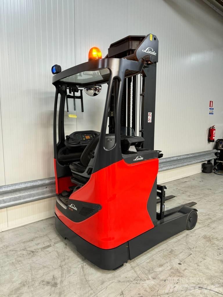 Linde R 14 Šakiniai krautuvai su prailgintu keltuvu