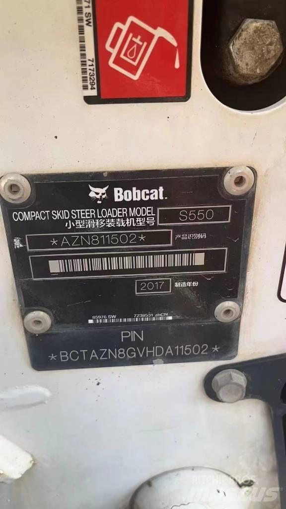 Bobcat S 550 Naudoti ratiniai krautuvai