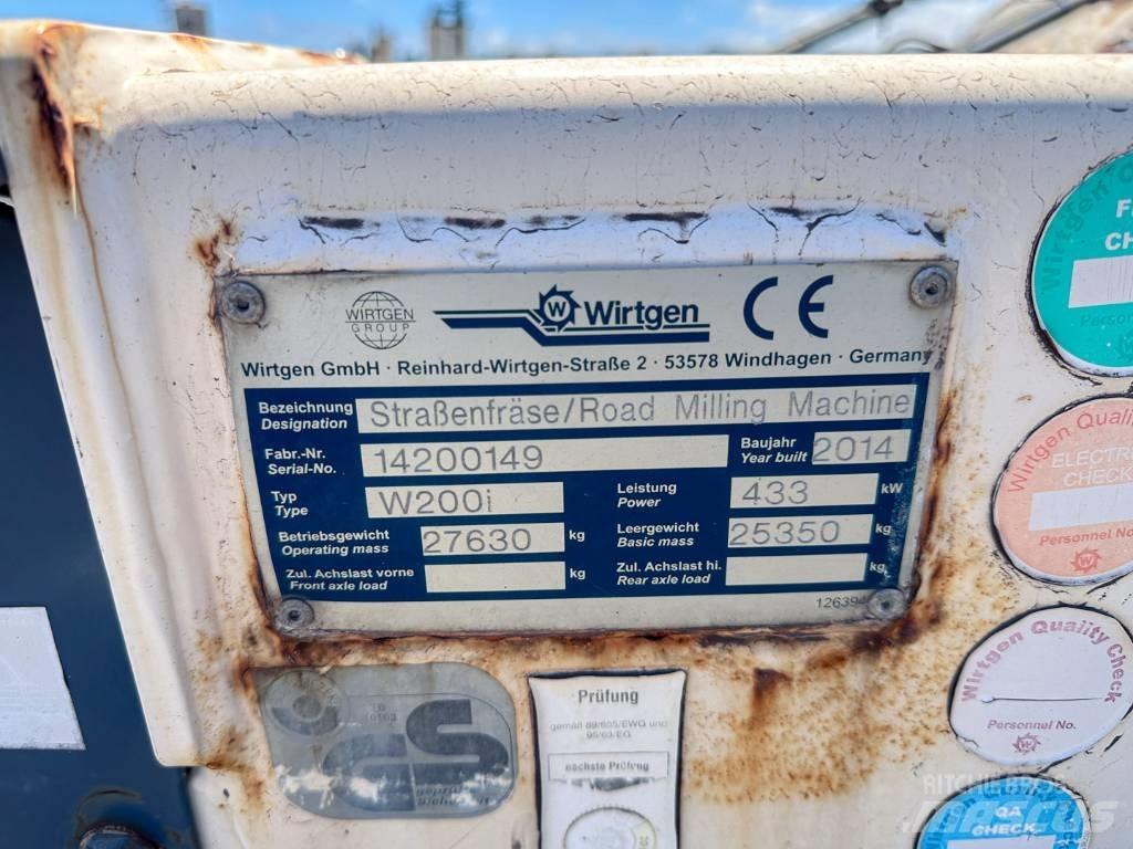 Wirtgen W200 Asfalto šalto frezavimo technika