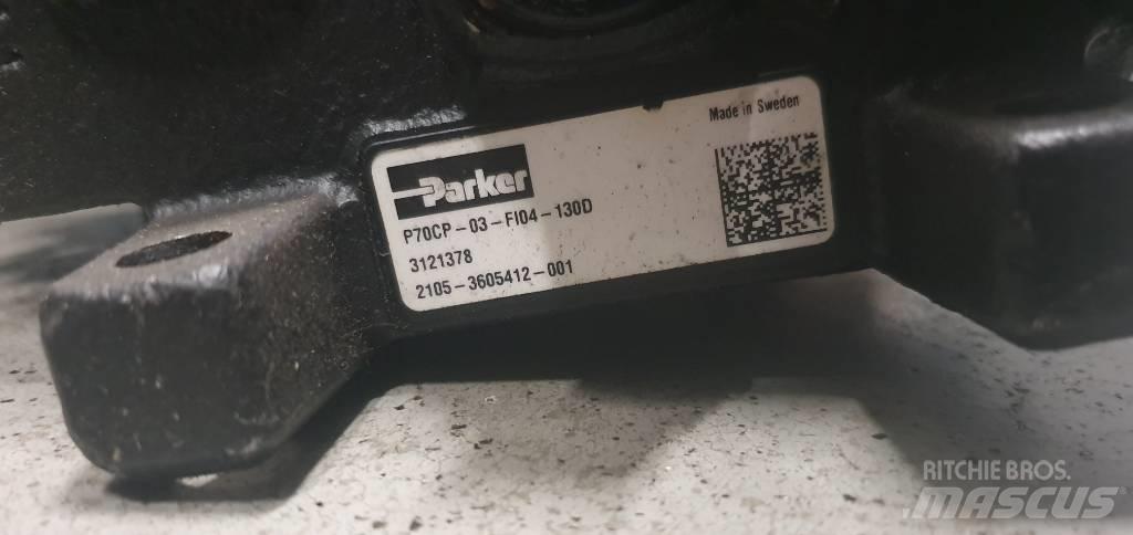 Parker P70CP-03 Hidraulikos įrenginiai