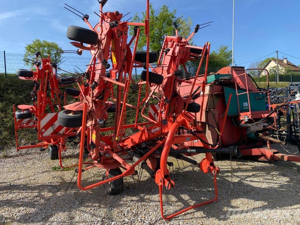 Kuhn GF8702 Šieno grėbliai ir vartytuvai