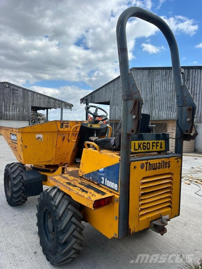 Thwaites 3 tonne Statybiniai savivarčiai sunkvežimiai